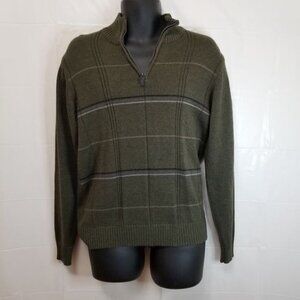 Oscar de la Renta Winter Green Sweater